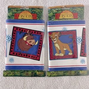 Vintage Disney The Lion King Wallpaper Border X2